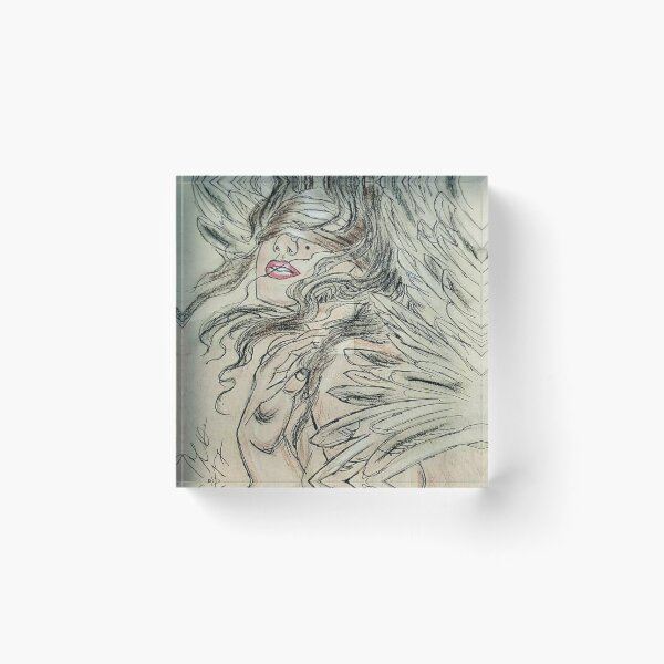 Item preview, Charcoal Angel designed and sold by CLTArt.