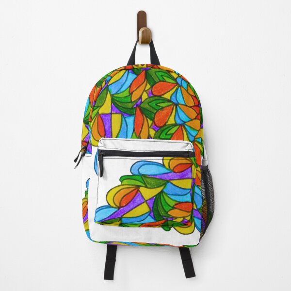 Item preview, Floral Harmony Mandala – Colorful Petals and Leaves designed and sold by KornDala88.