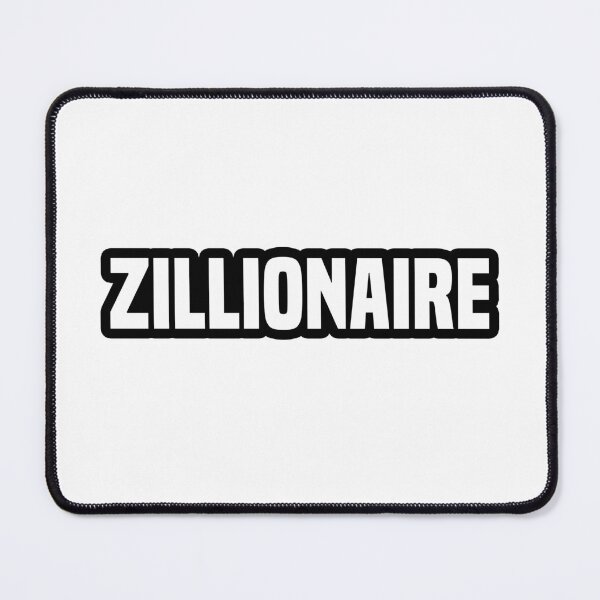 Item preview, Zillionaire, Manifesting Words in Outline designed and sold by Memes N Lore .