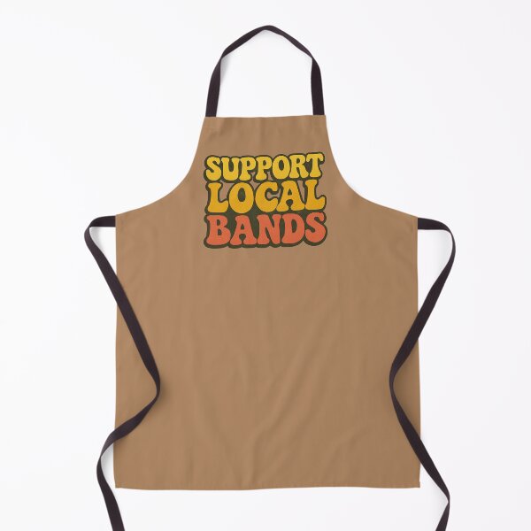 Item preview, Support Local Bands – Retro Grunge Music Lover Design designed and sold by FrictionMaxxing.