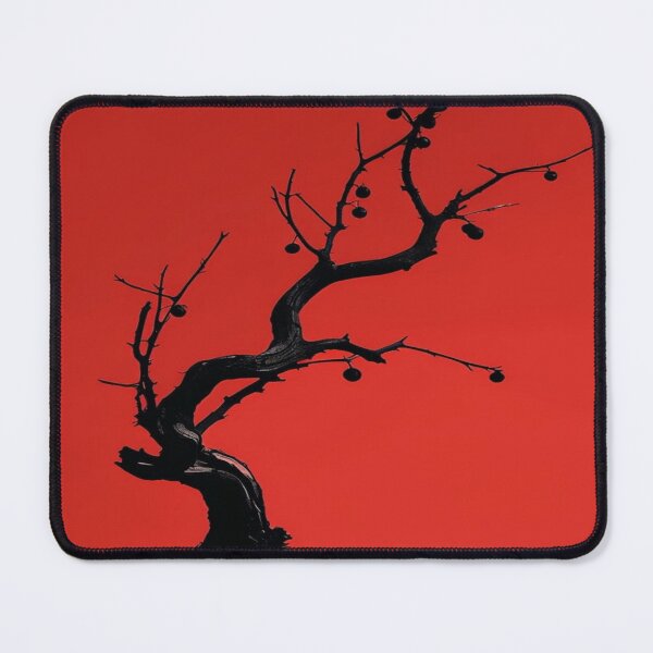 Artikelvorschau, Baum mit rotem Hintergrund entworfen und verkauft von saly55887.