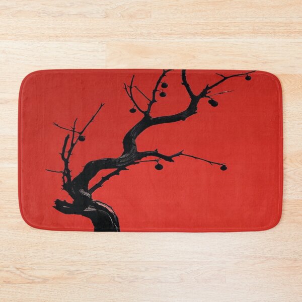 Artikelvorschau, Baum mit rotem Hintergrund entworfen und verkauft von saly55887.