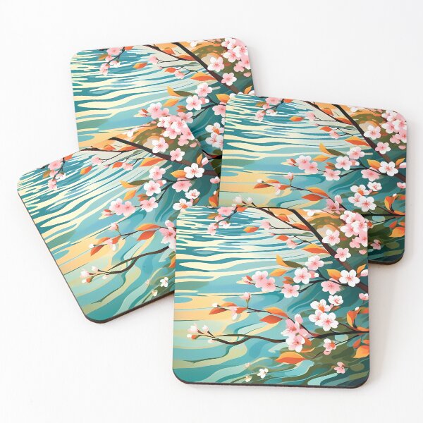 Item preview, FLOWERS BY THE BATTEAUX RIVER designed and sold by Marc Duggan Studios.