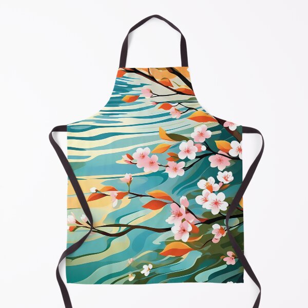 Item preview, FLOWERS BY THE BATTEAUX RIVER designed and sold by Marc Duggan Studios.