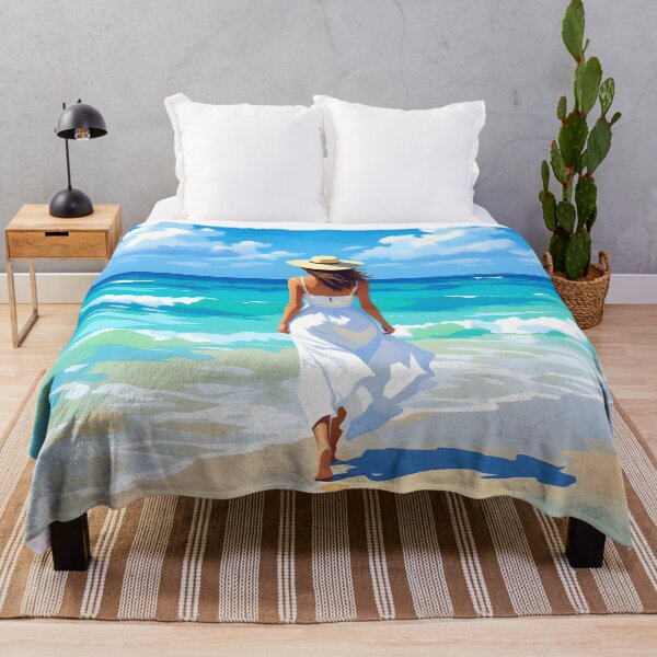 Item preview, Barefoot Serenity A Walk On the Beach designed and sold by Glimmersmith.