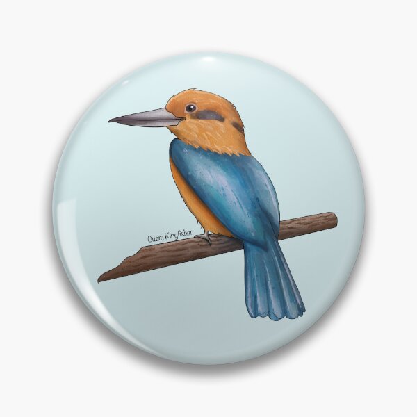 Item preview, Guam Kingfisher Painting designed and sold by Meganemer4.