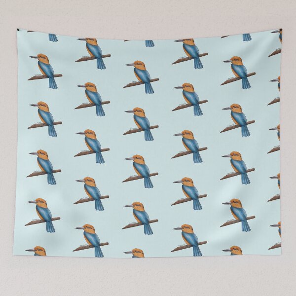 Item preview, Guam Kingfisher Painting designed and sold by Meganemer4.