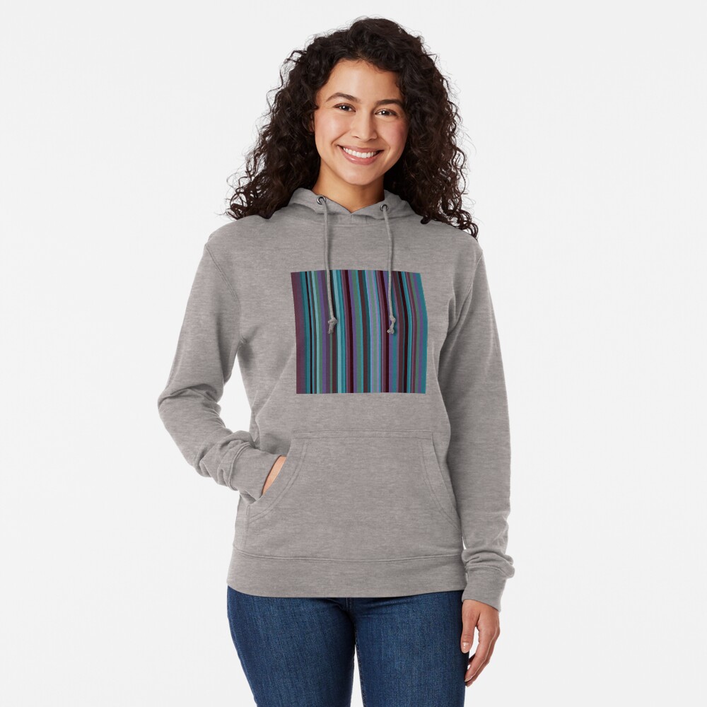 Orchid stripe Lightweight Hoodie