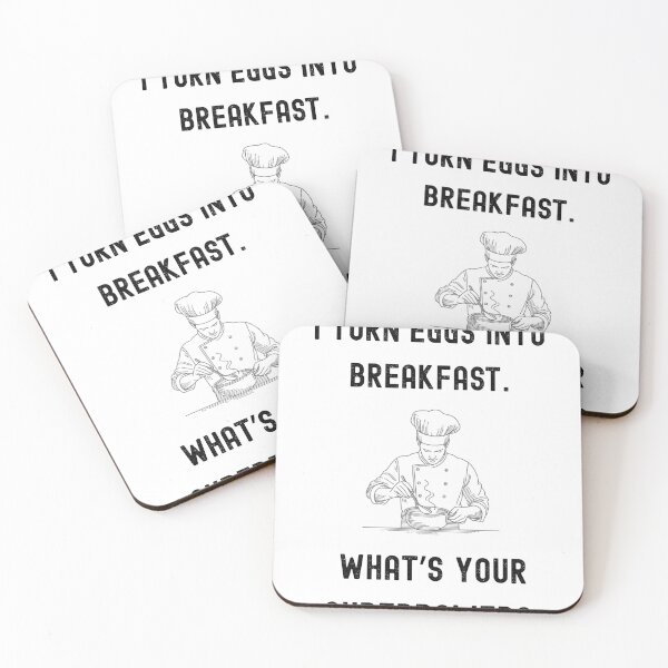 Item preview, I Turn Eggs into Breakfast – Funny Cooking design designed and sold by Cedex.