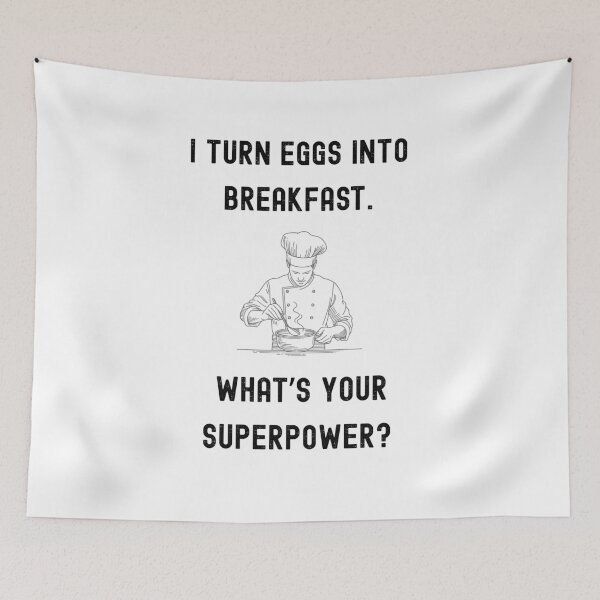 Item preview, I Turn Eggs into Breakfast – Funny Cooking design designed and sold by Cedex.