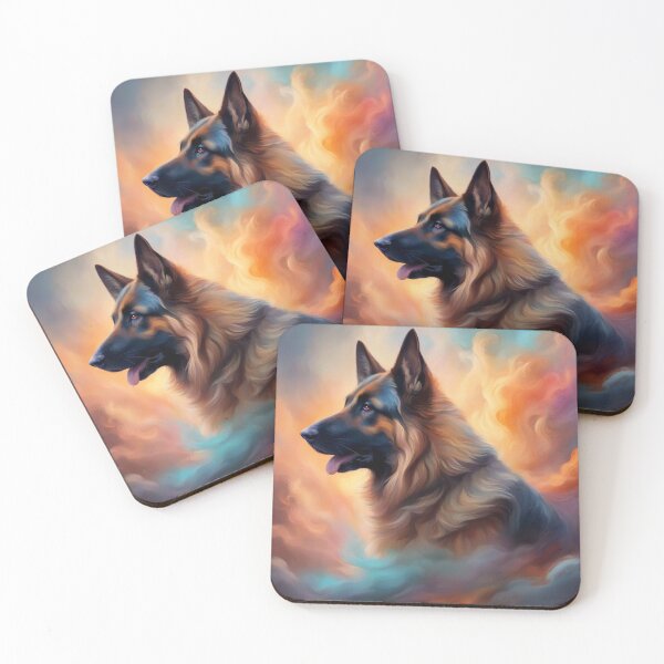 Item preview, Dreamlike Protector Swirling Cloudscape Portrait designed and sold by Wags & Tails.