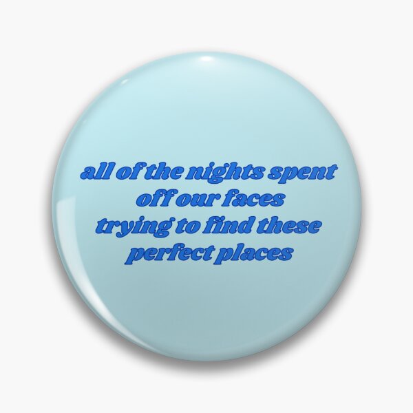 Item preview, Lorde Perfect Places Melodrama Lyrics designed and sold by matysss.
