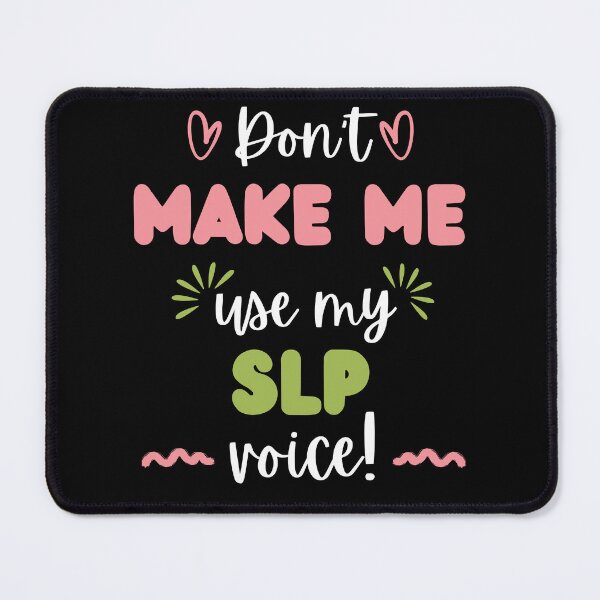 Item preview, SLP Voice – Speech Language Pathologist Gift designed and sold by Dream Tangle .