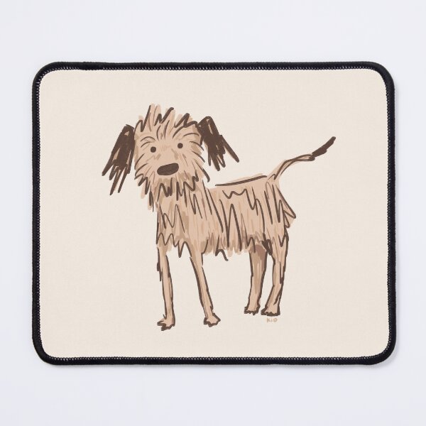 Item preview, A scruffy little dog drawing designed and sold by SaryandSaff.