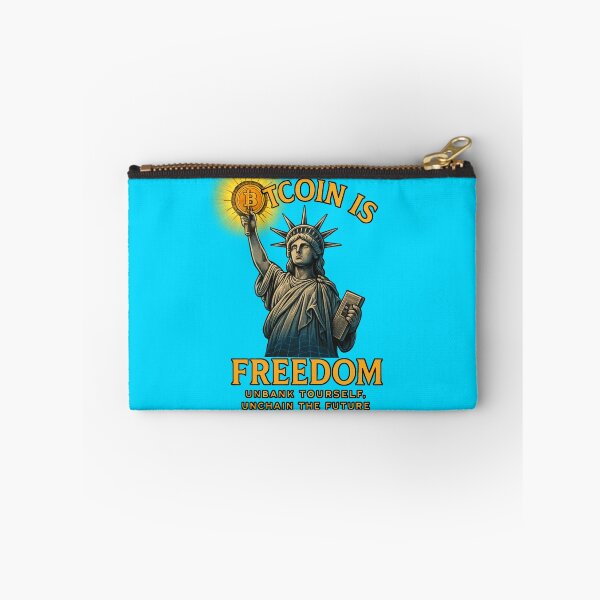 Item preview, Bitcoin Is Freedom – Decentralized Liberty Design designed and sold by BitCrop.