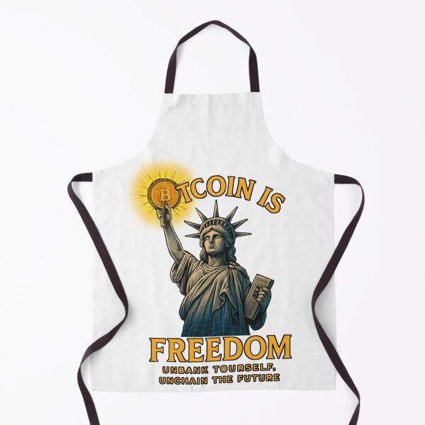 Item preview, Bitcoin Is Freedom – Decentralized Liberty Design designed and sold by BitCrop.