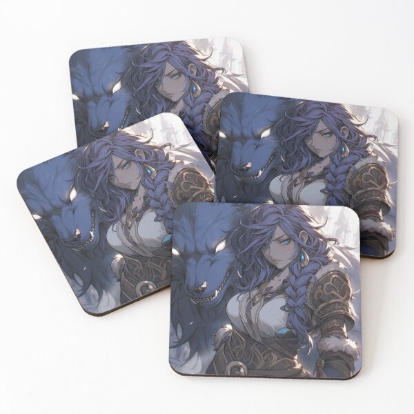 Item preview, Frostbound Vow – Guardian of the Howl designed and sold by AxeWave.