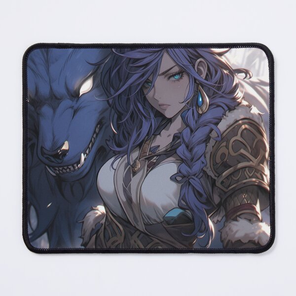Item preview, Frostbound Vow – Guardian of the Howl designed and sold by AxeWave.