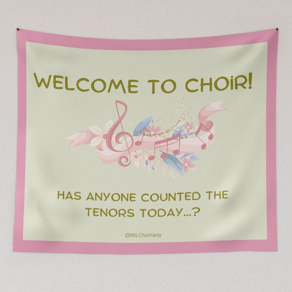 Item preview, Welcome to Choir...tenors? crm designed and sold by KBMusic&More.