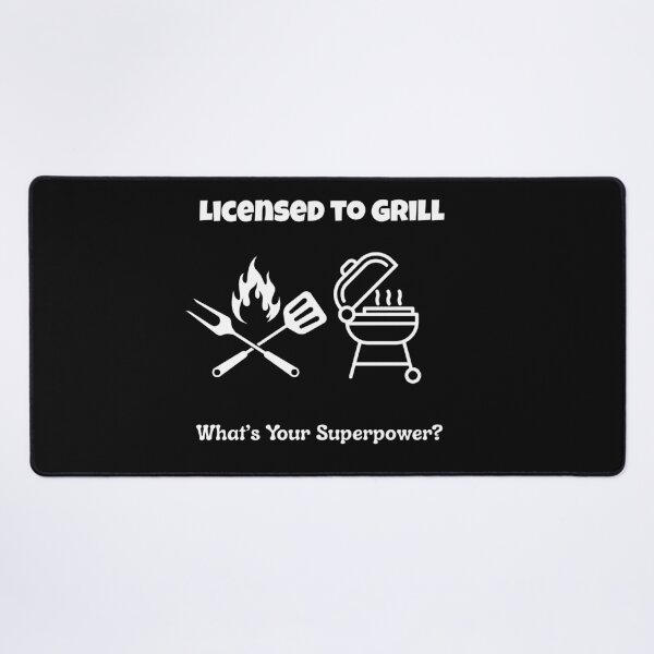 Item preview, Licensed to Grill – Funny BBQ Design for Grill Masters & Chefs designed and sold by Cedex.
