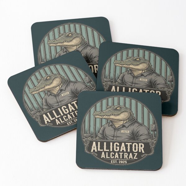 Item preview, Alligator Alcatraz – Prisoner Design designed and sold by Rude Monkey Imaginations.