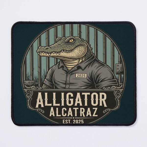 Item preview, Alligator Alcatraz – Prisoner Design designed and sold by Rude Monkey Imaginations.
