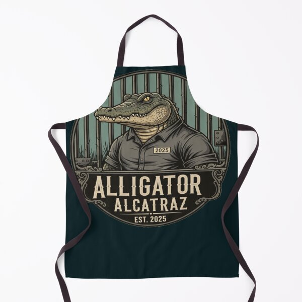 Item preview, Alligator Alcatraz – Prisoner Design designed and sold by Rude Monkey Imaginations.