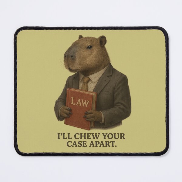 Item preview, Capybara Lawyer designed and sold by Capybarastore_77.