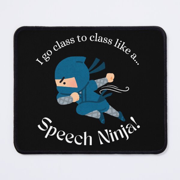 Item preview, Speech Ninja – School Based SLP Humor designed and sold by Dream Tangle .