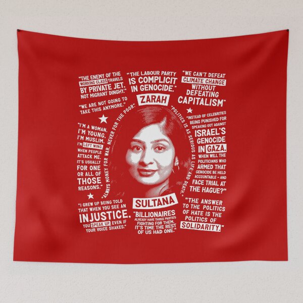 Item preview, Zarah Sultana Socialist Hero designed and sold by Eat the Rich.
