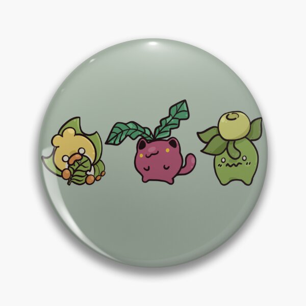 Item preview, Doodlemons Grass Trio designed and sold by Sakuradochi.