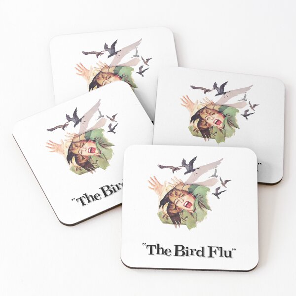 Item preview, The Bird Flu – Scarier than the Hitchcock movie The Birds designed and sold by Winner Chicken Dinner Designs.