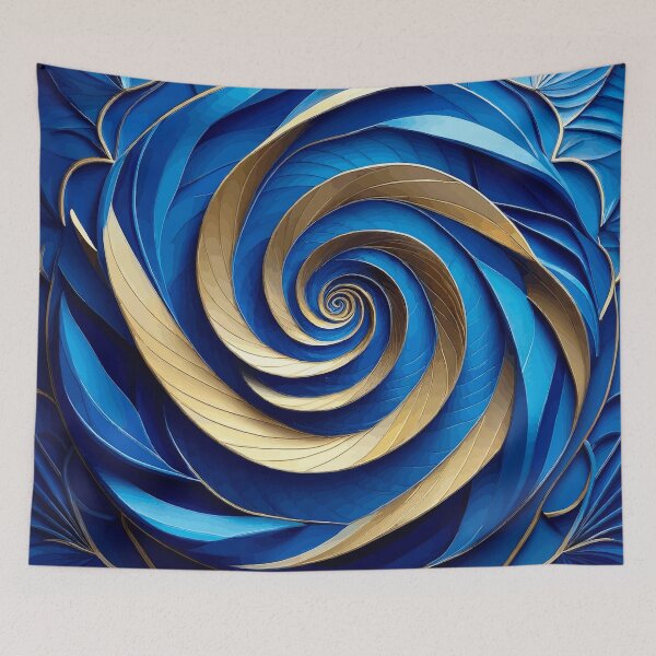 Artikelvorschau, Farbenfrohe abstrakte Fibonacci-Kunst 35 entworfen und verkauft von Vicky Brago-Mitchell®.