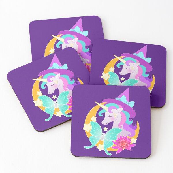 Item preview, Witchy Moon Unicorn designed and sold by Ellador.