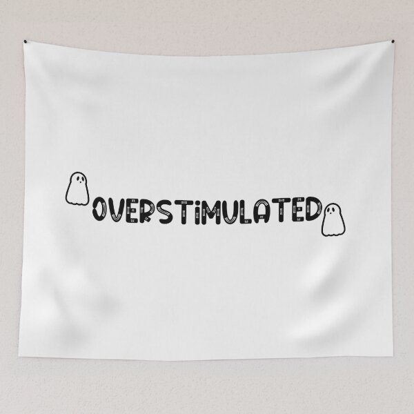 Item preview, Overstimulated ghost designed and sold by nostakesart.