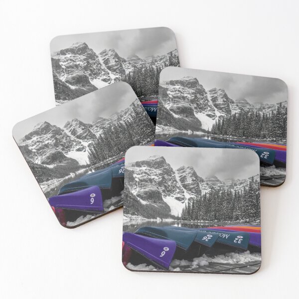 Item preview, Canoes at Morraine Lake, Canada designed and sold by Steven Weeks.