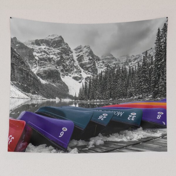 Item preview, Canoes at Morraine Lake, Canada designed and sold by Steven Weeks.