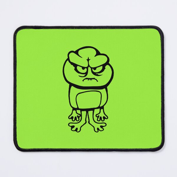 Item preview, Frog Evil Frustrated Mad Bad Unhappy Aggressive Alien designed and sold by shirt-o-mat.