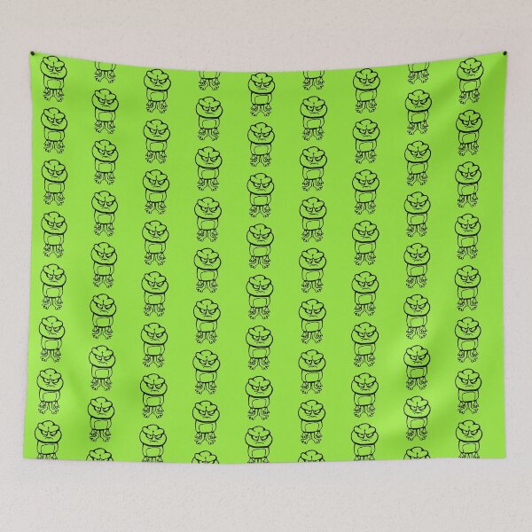 Item preview, Frog Evil Frustrated Mad Bad Unhappy Aggressive Alien designed and sold by shirt-o-mat.
