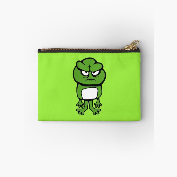 Item preview, Frog Evil Frustrated Mad Bad Unhappy Aggressive Alien designed and sold by shirt-o-mat.