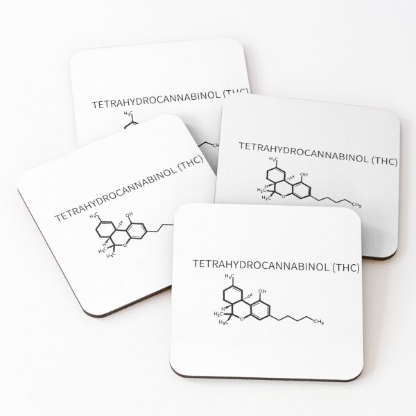 Artikelvorschau, Tetrahydrocannabinol-Molekül entworfen und verkauft von aurelinthedruid.