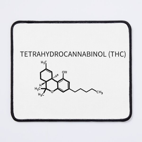 Item preview, Tetrahydrocannabinol Molecule designed and sold by aurelinthedruid.