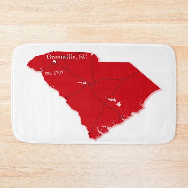 Item preview, Greenville, SC [Red] designed and sold by PhilbonianDezin.