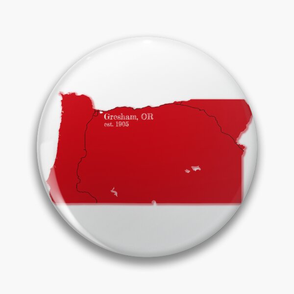 Item preview, Gresham, OR [Red] designed and sold by PhilbonianDezin.
