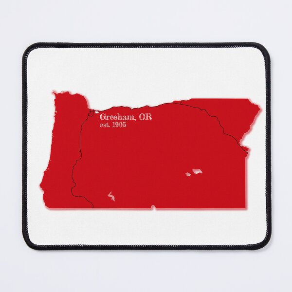 Item preview, Gresham, OR [Red] designed and sold by PhilbonianDezin.