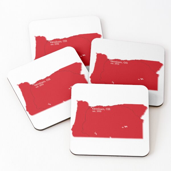 Item preview, Gresham, OR [Red] designed and sold by PhilbonianDezin.