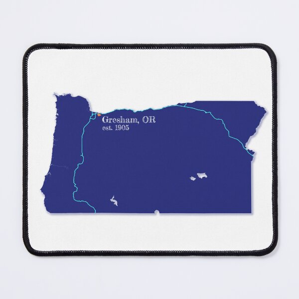 Item preview, Gresham, OR [Blue] designed and sold by PhilbonianDezin.