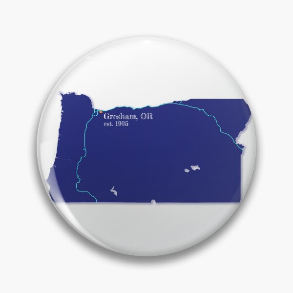 Item preview, Gresham, OR [Blue] designed and sold by PhilbonianDezin.