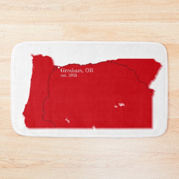 Item preview, Gresham, OR [Red] designed and sold by PhilbonianDezin.