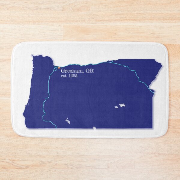 Item preview, Gresham, OR [Blue] designed and sold by PhilbonianDezin.